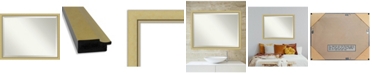 Amanti Art Landon Gold-tone Framed Bathroom Vanity Wall Mirror, 43.38" x 33.38"